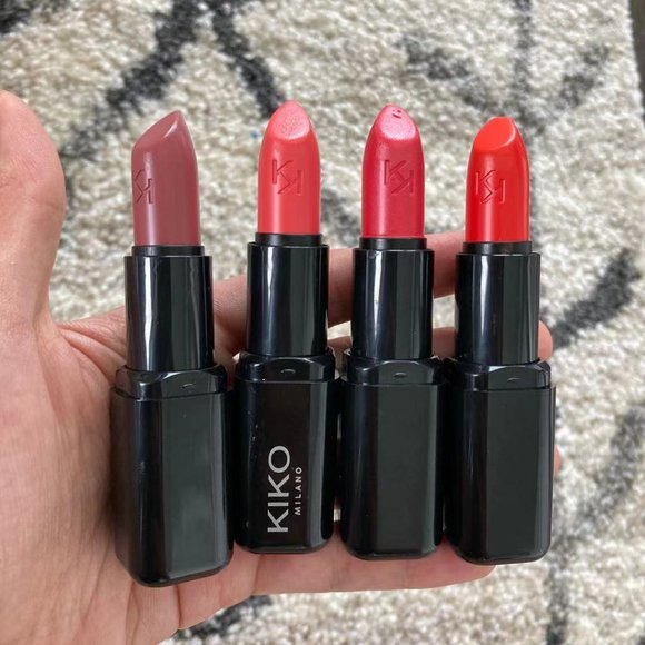 KIKO Smart Fusion Lipstick Set, 405 410 411 413 - Picture 1 of 11